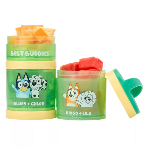 Whiskware Bluey Combo Snacking Containers, 2 pk.